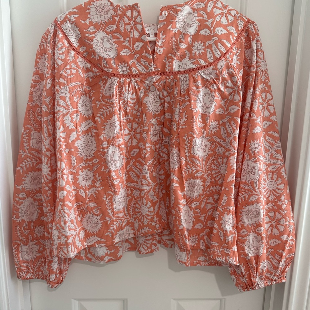 NWT Marea Georgia blouse Sorbet XS